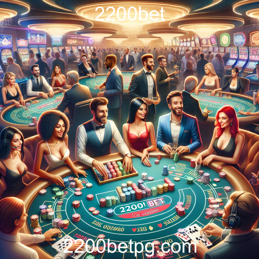 Cassino ao Vivo na 2200bet: A Experiência de Jogo em Tempo Real